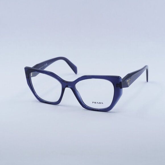 🕶️ New Prada PR18WV 08Q1O1 Eyeglasses - Blue Frame 54mm - Picture 6 of 9
